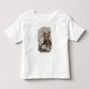 Camiseta De Bebé Retrato ecuestre del Príncipe Carlos