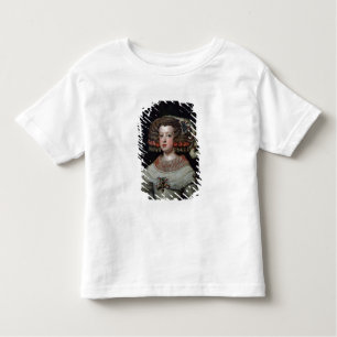 Camiseta De Bebé Retrato fut de Maria Teresa de la infanta de los