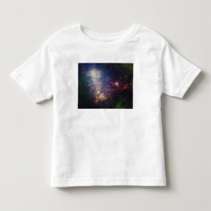 Camiseta De Bebé Retrato infrarrojo que revela las estrellas y el