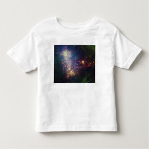 Camiseta De Bebé Retrato infrarrojo que revela las estrellas y el p