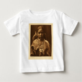 Camiseta De Bebé Retrato nativo indio vintage