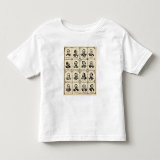 Camiseta De Bebé Retratos de Gustavus Koerner