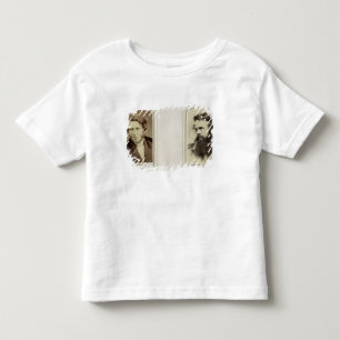 Camiseta De Bebé Retratos de John Ruskin (1819-1900) y de Guillermo