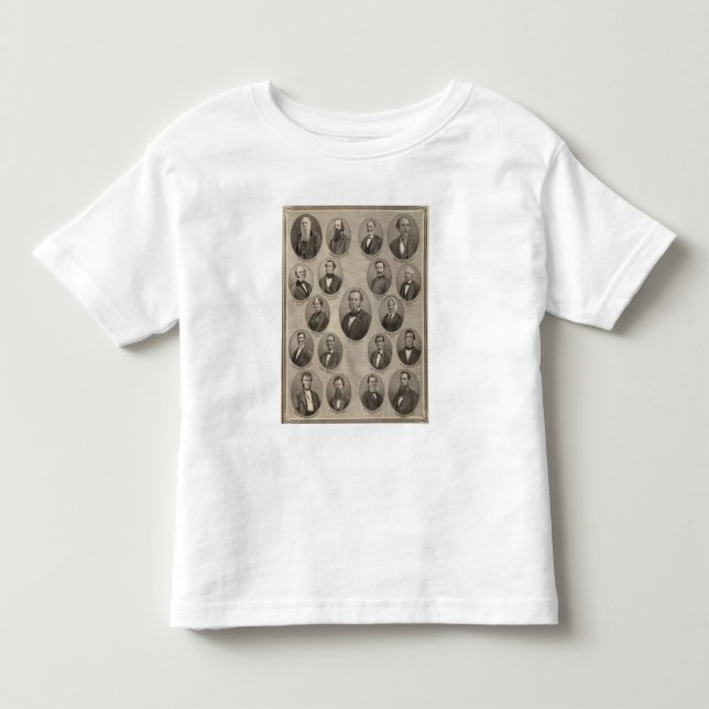 Camiseta De Bebé Retratos de Saml Hanna, Peter Heller (Anverso)
