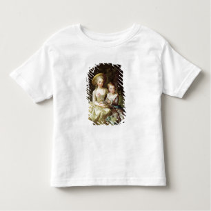 Camiseta De Bebé Retratos del niño de Marie-Teresa-Charlotte