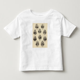 Camiseta De Bebé Retratos del vendaval de George, Alfred Brunson