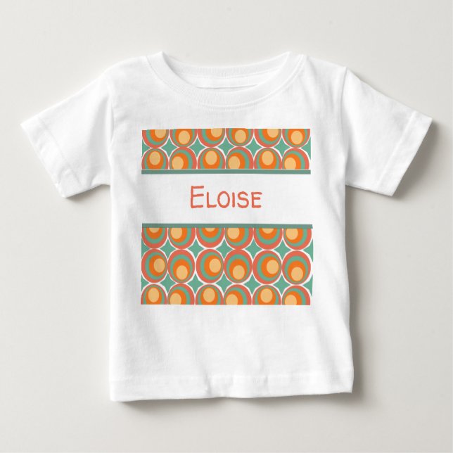 Camiseta De Bebé Retro Clovers (Anverso)