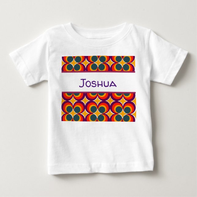Camiseta De Bebé Retro Clovers (Anverso)