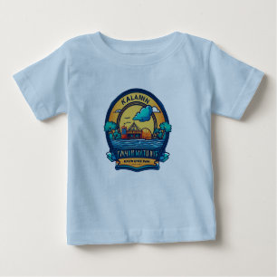 Camiseta De Bebé Retro Elegance: Camisas de Poster de Viajes de épo