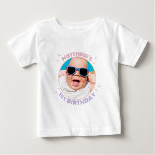Camiseta De Bebé Retro Funky 90 Disco Ball Happy Birthday Photo