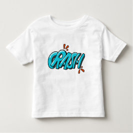Camiseta De Bebé Retro Pop Art CRASH Graffiti Lettering