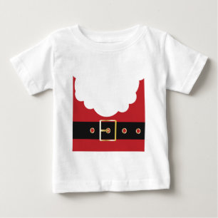 Camiseta De Bebé retro santa claus