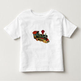 CAMISETA DE BEBÉ RETRO TOY TRAIN T-SHIRT