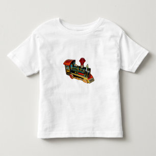 CAMISETA DE BEBÉ RETRO TOY TRAIN T-SHIRT