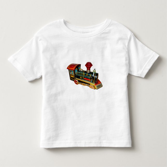 CAMISETA DE BEBÉ RETRO TOY TRAIN T-SHIRT