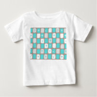 Retro Turquesa estrena camiseta bebé
