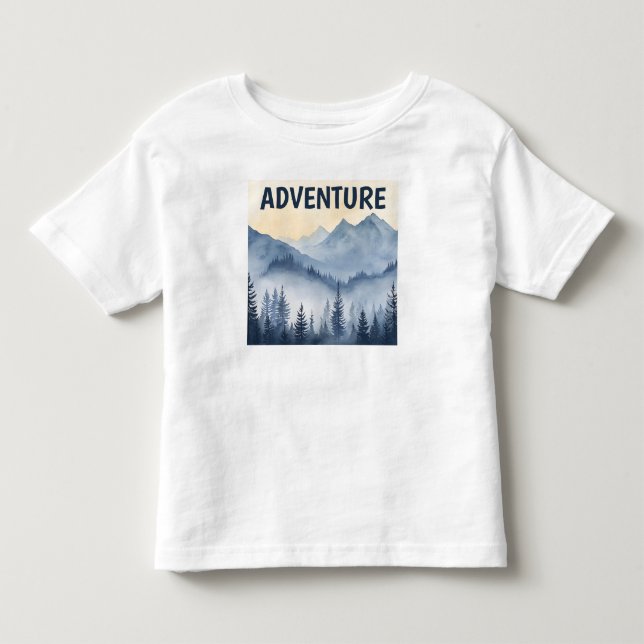 Camiseta De Bebé Retro Vintage al Aire Libre (Anverso)