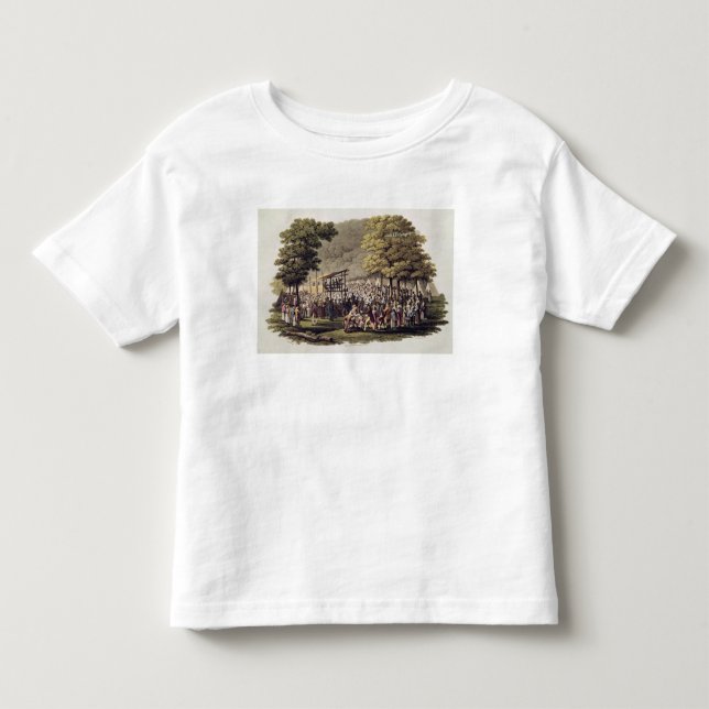 Camiseta De Bebé Reunión de campo de los Methodists en el norte (Anverso)