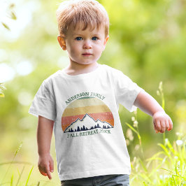 Camiseta De Bebé Reunión Familiar Retiro de Otoño Personalizado Ata