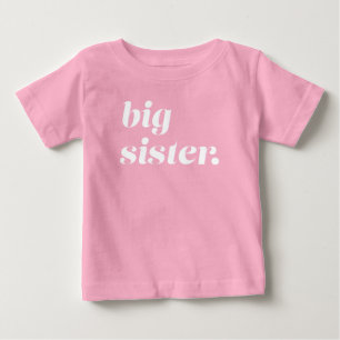 Camiseta De Bebé Revelación De Invitación De Embarazo Para Hermana 