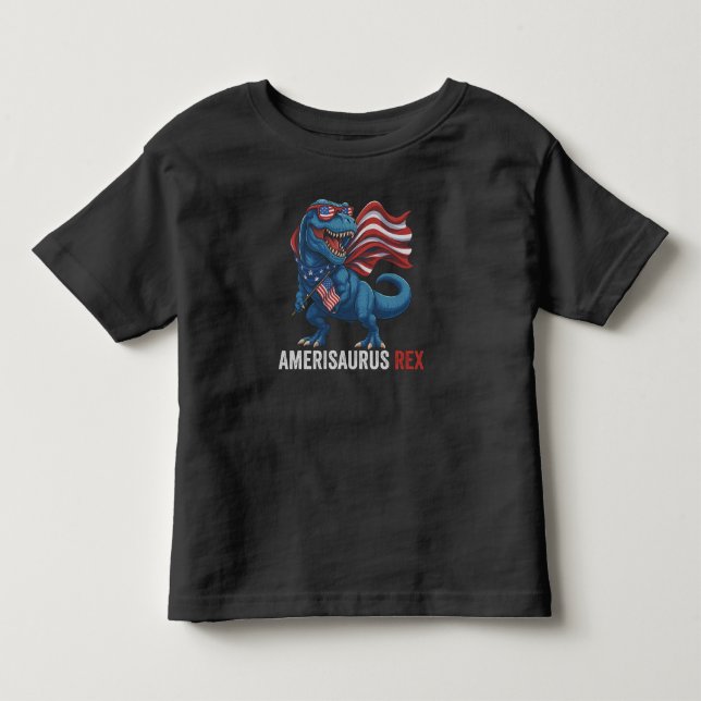 Camiseta De Bebé Rex patriótico (Anverso)