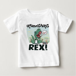 Camiseta De Bebé Rex URNameOSURUS de Mudge Studios
