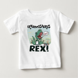 Camiseta De Bebé Rex URNameOSURUS de Mudge Studios