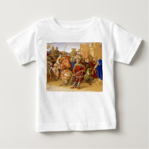 Camiseta De Bebé Rey Arturo y Caballeros de la Mesa Redonda