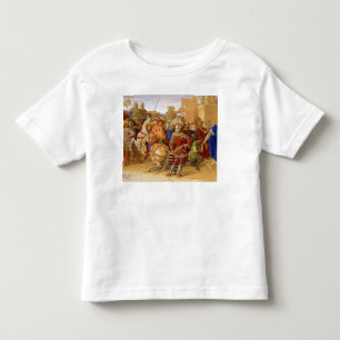 Camiseta De Bebé Rey Arturo y Caballeros de la Mesa Redonda