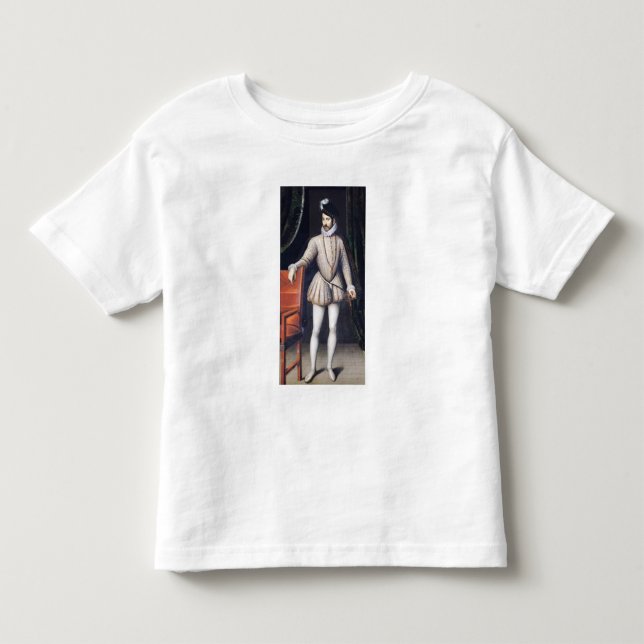 Camiseta De Bebé Rey de Charles IX de Francia (Anverso)