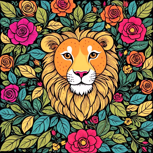 Camiseta De Bebé Rey de la Sabana: Majestad del León (Lion - King of the Jungle)