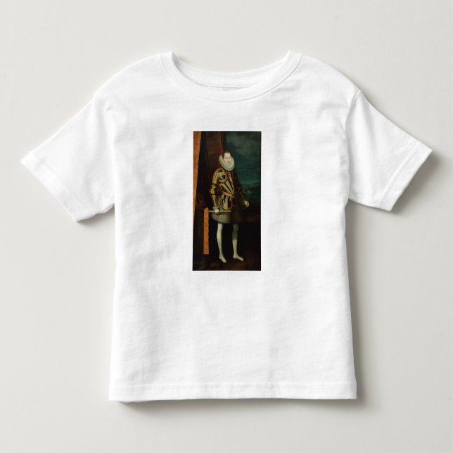 Camiseta De Bebé Rey de Philip III de España, 1606 (Anverso)