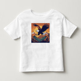 Camiseta De Bebé Rey del Cielo Americano