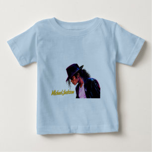 Camiseta De Bebé Rey del Pop Diseño de Tributo Retro Leyenda Moonwa