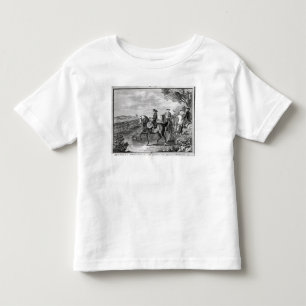 Camiseta De Bebé Rey Frederick II de Prusia que revisa