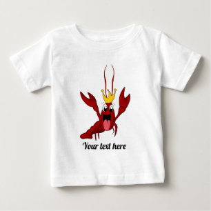 Camiseta De Bebé Rey gambas