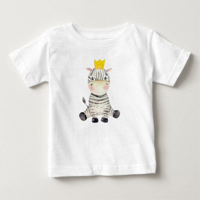Camiseta De Bebé Rey panda (Anverso)