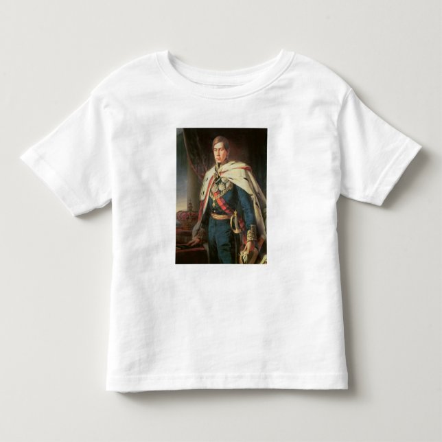 Camiseta De Bebé Rey Peter V de Portugal (Anverso)