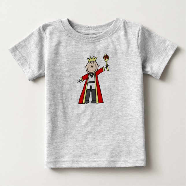 Camiseta De Bebé Rey real Shirt (Anverso)