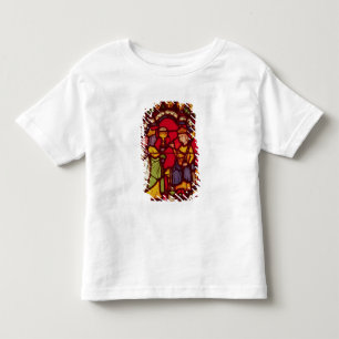 Camiseta De Bebé Rey Solomon y la reina de Sheba, c.1270