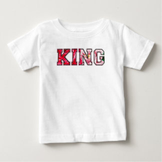 Camiseta De Bebé Rey texto graffiti estilo letra