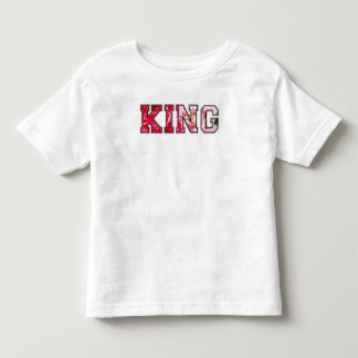 Camiseta De Bebé Rey texto graffiti estilo letra
