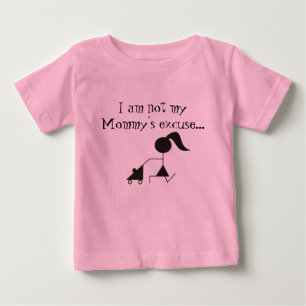 Camiseta De Bebé RFM ninguna en-camisa del bebé de las excusas