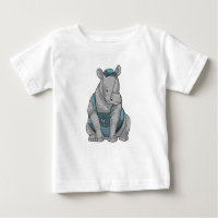 Rhino como artesano con llave