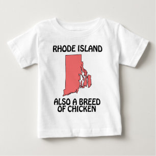 Camiseta De Bebé Rhode Island - También una raza de pollo
