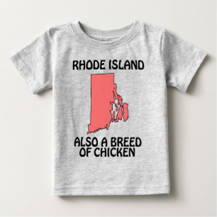 Camiseta De Bebé Rhode Island - También una raza de pollo