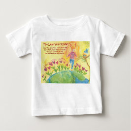 Camiseta De Bebé Rhyme Ruffle Tee