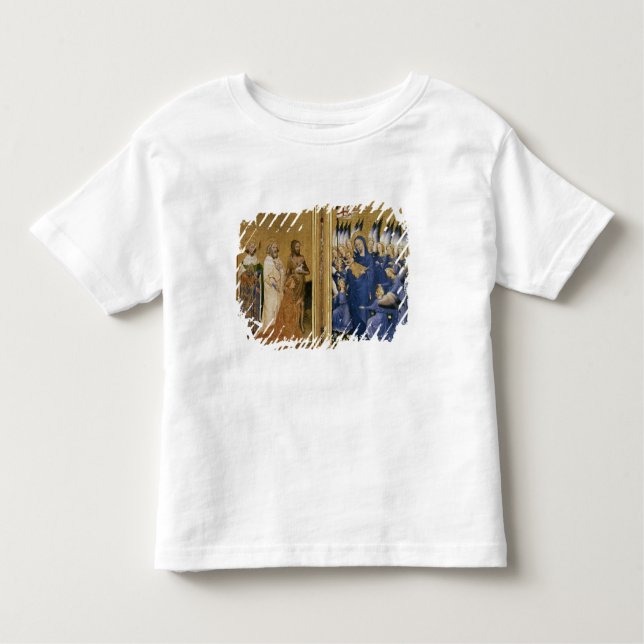 Camiseta De Bebé Richard II presentado a la Virgen y al niño (Anverso)