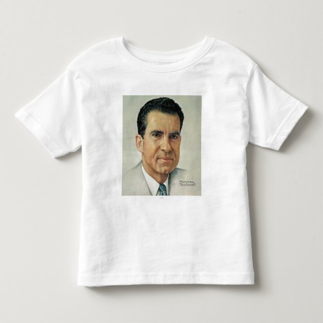 Camiseta De Bebé Richard Milhouse Nixon (Anverso)