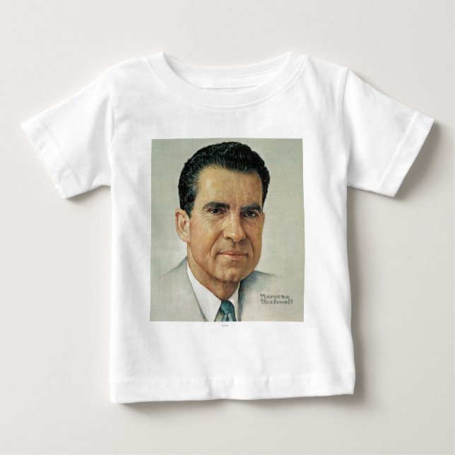 Camiseta De Bebé Richard Milhouse Nixon (Anverso)